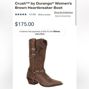 Crush Durango boots